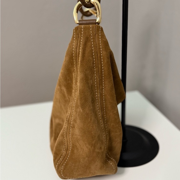 Michael Kors Suede Shoulder Bag - Picture 4 of 8